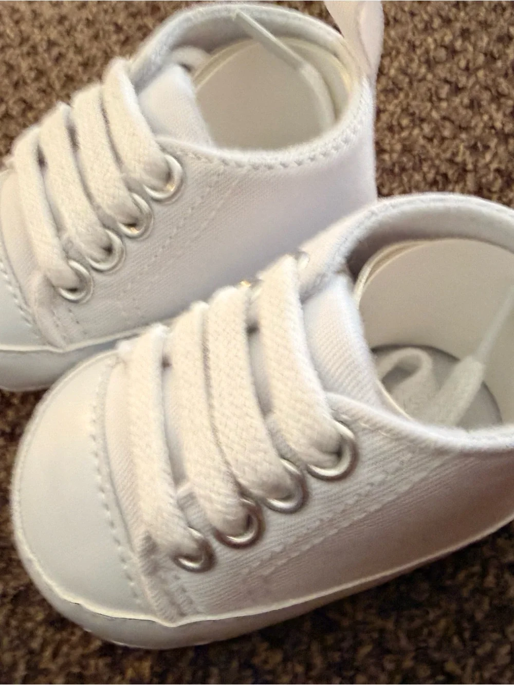 White Baby Walker Sneakers